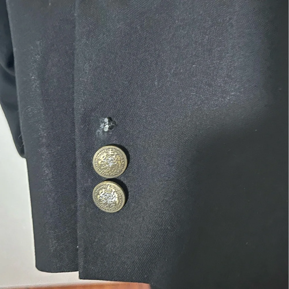 Oscar de la Renta Black Men's Sport Coat - Classic Two-Button Blazer